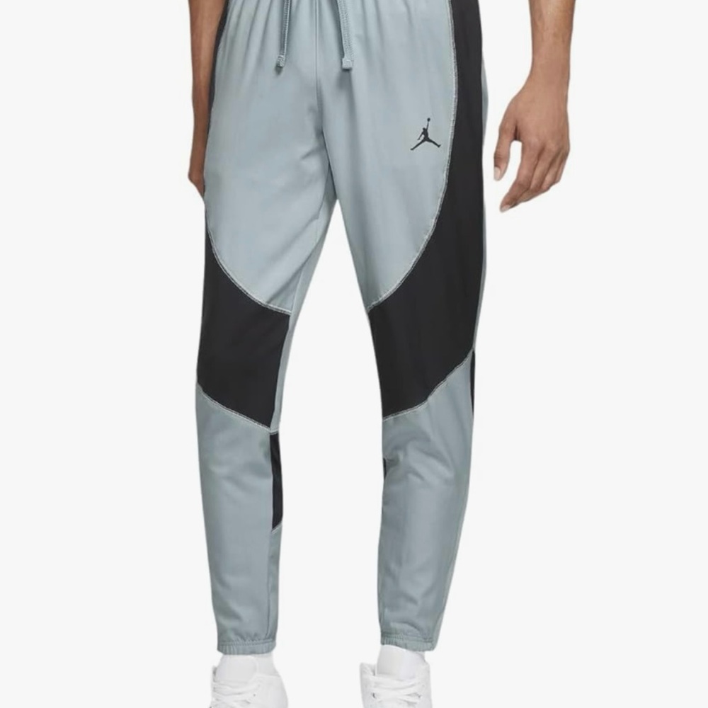 Jordan Men's Light Blue and Black Pants